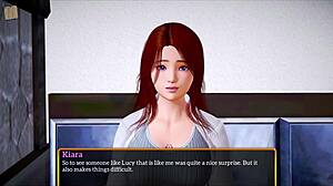 Big tits cartoon game in My New Family 403 - wanna see the erotic action?