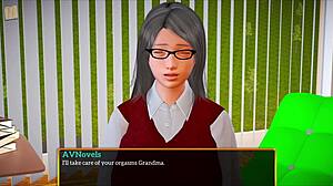 check out this hentai game with big tits and ass in my new family episode 434