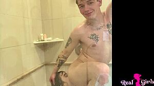 Megan Marx gets intensely fucked like a toy in the shower