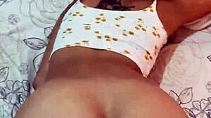 Friend fucks me hard outdoors