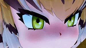 Bengaru Tora from Kemono Friends Gets Fucked in This Hentai Anime