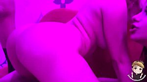 gia oh my watches two strippers split a huge cock & cum