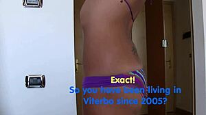 Italian Amateur Ragazza Rides HARD in Porca Cowgirl Debut!