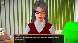 check out this hentai game with big tits and ass in my new family episode 434