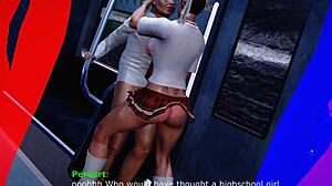 Chun-Li Schoolgirl Craves Monster Cock in Wild Action