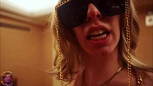 queen of hell and gibby clown bang after disco night