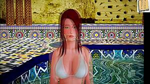 In my new family, teen redhead with big tits gets erotic