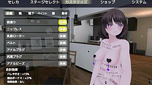 Sereka exposes herself in public naked coat