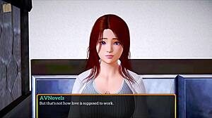 Big tits cartoon game in My New Family 403 - wanna see the erotic action?