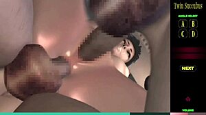 What happened to their spirit now that twin succubus take big cock in anal 3some hentai game?