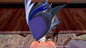 Clorinde Gives Blowjob In Genshin Impact 3D Cartoon Hentai Fantasy