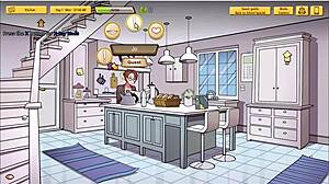 in this dating sim game, another chance begins with hentai anime cartoon