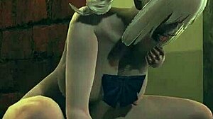 Genshin Impact Hentai Barbara Dildo Fucked! Japanese Asian Manga Anime Game With Futanari Cumshot Lick.