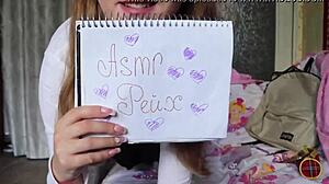 Yo, check this russian babe squirting with foot fetish vibes