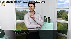 She nurses his huge cock back to pleasure