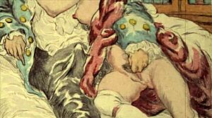 Vintage erotic drawings from retro anime cartoons 📜🎨