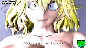 Cartoon Anime Deku in Final Exam Orgy with Group Hentai Scenes