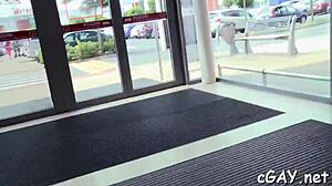 Intense gay twink action