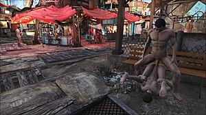 Fallout 4 diamond city public fuck outdoors 😈