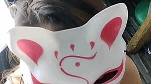 Oh wow, my busty asian girlfriend gives an amazing POV blowjob!