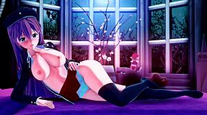 Eliza Sucks In Nina Williams Case Files!