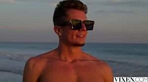 I’m obsessed with Ashby Winter and Bella Spark in this hot Vixen threesome