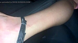 He cums while I fuck her hard with my big cock.