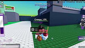 Enjoying fun combat in Roblox condo with monsters