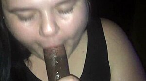 this new meetup amateur knows exactly how to suck interracial cock for cumshot