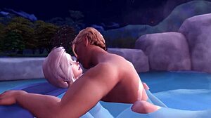 Frozen Betrayal 2 - Elsa And Kristoff Public Sex In The Wild - 3d Hentai