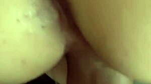 Horny Italian takes huge cock in doggystyle anal POV.