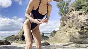 SFW Cleaning Natural Beach at Pacific Ocean 🌊 No Nudity Here!