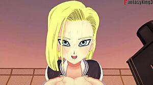 Dragon Ball Zex Chapter 2 Android 18 And Videl With Gohan