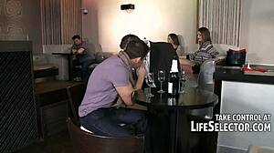 Interactive game scene at lifeselector