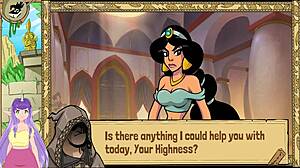 Princess Jasmine In Queen Trainer Part 1