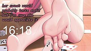Anime feet JOI for beta losers into femdom humiliation.