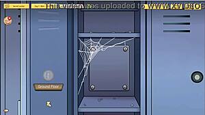 in this dating sim game, another chance begins with hentai anime cartoon