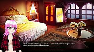 Lin the ice dragon faces the mirror in this episode