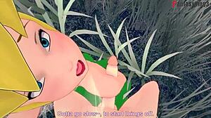 Tinker Bell's Big Ass Fucked While Fairy Watches