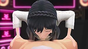 Flim13 Mizuki compilation of deepthroat and creampie.