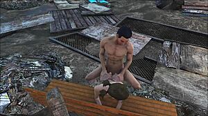 Fallout 4 diamond city public fuck outdoors 😈