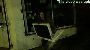 Blonde Mature Slut Cracky Fucks on TV Reality Show