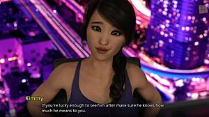 in this 3d hentai cartoon shauna says edging will help john with his cock