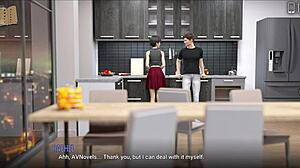 University of Problems - Busty Brunette Teacher Seduces Student