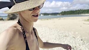 SFW Cleaning Natural Beach at Pacific Ocean 🌊 No Nudity Here!