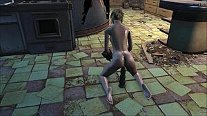 Fallout 4 Katsu sex adventure chapter 14 features blonde teen 18+ using dildo