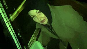 Blonde Mature Slut Cracky Fucks on TV Reality Show