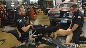 Gothic Twink Teen Uses Sex Toys And Gets Boinked By Police