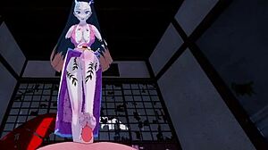 Nezuko Kamado And Daki Engage In Creampie Sex With Big Tits In 3d Hentai