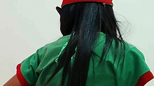 I'm Celebrating Christmas In My Sexy Suit Stripping On Desk 😘